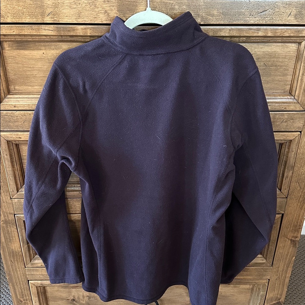 The North Face Women’s XL Quarter Zip Fleece Pullover Plum Purple - Picture 4 of 10